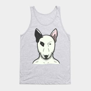 Cute Bull Terrier Dog Tank Top